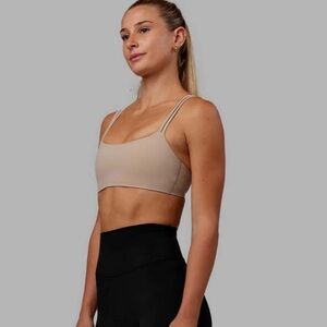 LSKD Vantage Sports Bra - Taupe - XS